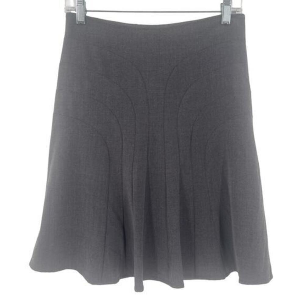 Tracy Evans Dark Gray A-Line Skirt size 3